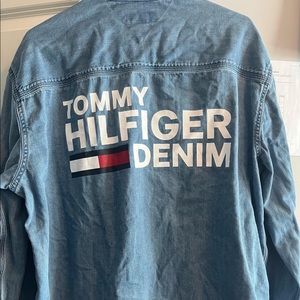 Tommy Hilfiger Denim Zip Up Jacket Size: M